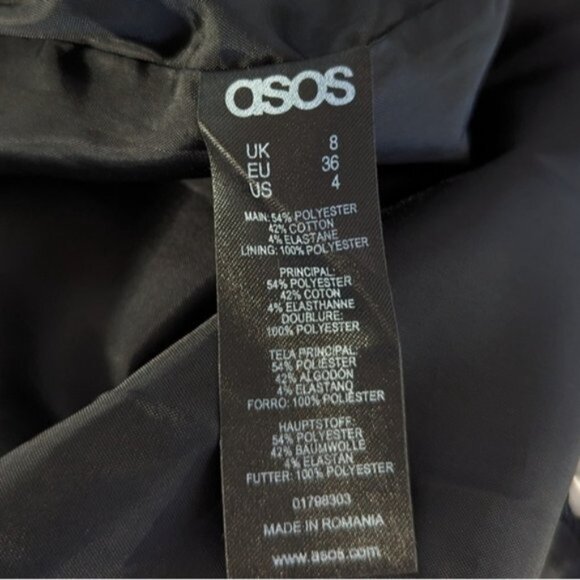 ASOS Aztec abstract print short sleeve mini dress - Picture 5 of 6